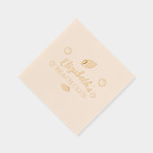 Verjaardag Beach Club Folie Servetten (Rechts)