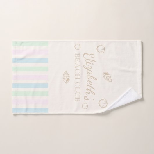 Verjaardag Beach Club Handdoek (Handdoek)