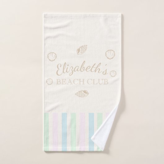 Verjaardag Beach Club Handdoek (Handdoek)