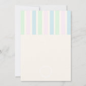 Verjaardag Beach Club Kaart (Achterkant)