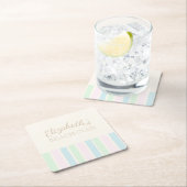 Verjaardag Beach Club Kartonnen Onderzetters (Insitu)