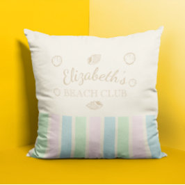 Verjaardag Beach Club Kussen