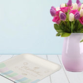 Verjaardag Beach Club Papieren Bordje