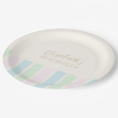 Verjaardag Beach Club Papieren Bordje (Gekanteld)