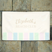 Verjaardag Beach Club Spandoek