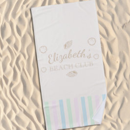 Verjaardag Beach Club Strandlaken