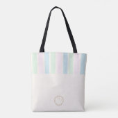 Verjaardag Beach Club Tote Bag (Achterkant)