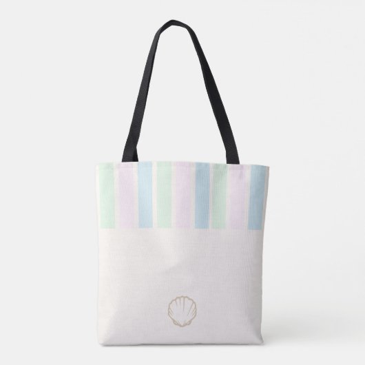 Verjaardag Beach Club Tote Bag (Achterkant)