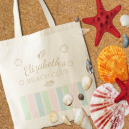 Verjaardag Beach Club Tote Bag