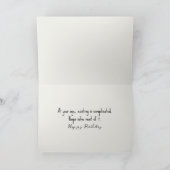 Verjaardag Bearded Collie Dragen pyjama Kaart (Binnen)