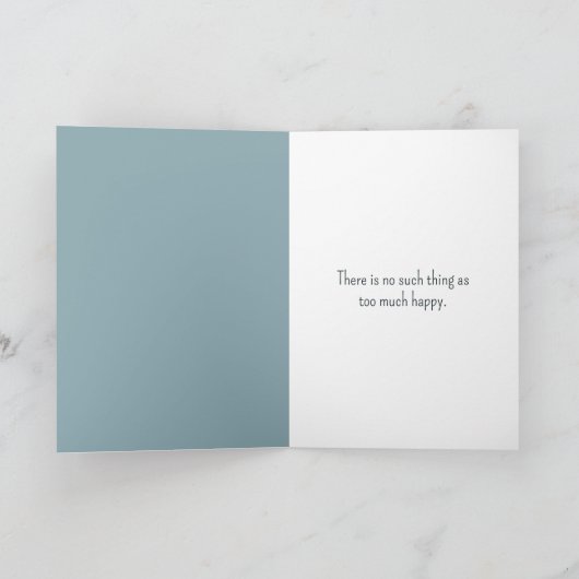 Verjaardag Bearded Collie Op het strand Kaart (Binnen)