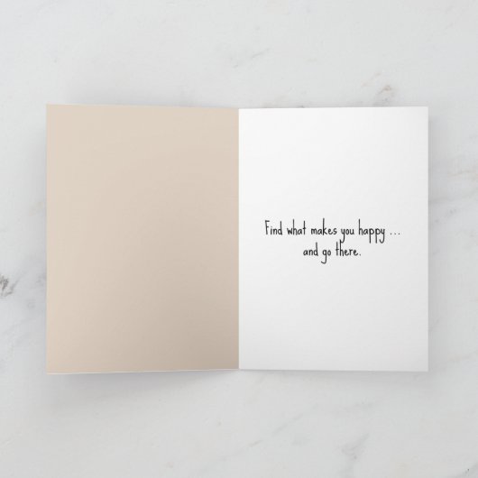 Verjaardag Bearded Collie op motor Kaart (Binnen)