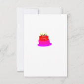 Verjaardag! Bedankkaart (Voorkant)