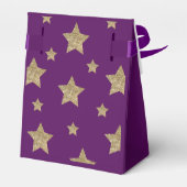 Verjaardag Bedankt Chic Gold Stars Favoriete Boxen Bedankdoosjes (Achterkant)