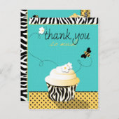 Verjaardag Bee TY Briefkaart (Voorkant / Achterkant)