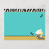 Verjaardag Bee TY Briefkaart (Achterkant)