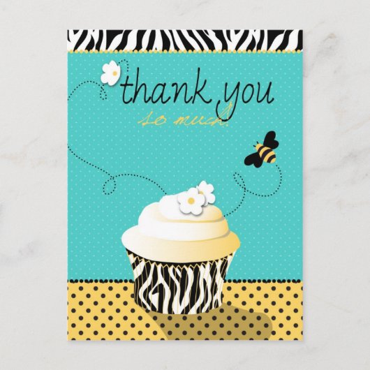 Verjaardag Bee TY Briefkaart (Voorkant)