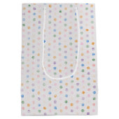 Verjaardag Beer met feestballonnen Medium Cadeauzakje (Achterkant)