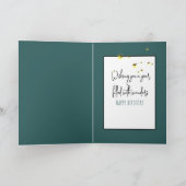 Verjaardag Beer met vuurvliegjes in potje Kaart (Binnen)