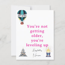 Verjaardag begroet Kaart Uniek & Gepersonaliseerd 