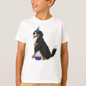 Verjaardag Berner Sennenhond   T-shirt (Voorkant)