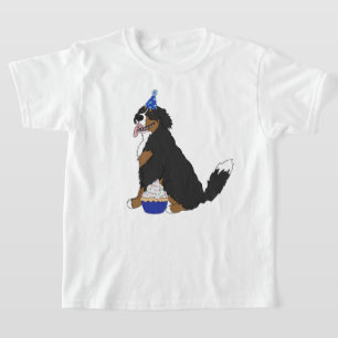 Verjaardag Berner Sennenhond   T-shirt