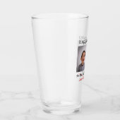 Verjaardag Beste Papa Ooit Kids Foto Bier Pint Glas (Rechts)