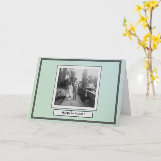 Verjaardag beste vriend kaart (Gele Bloem)