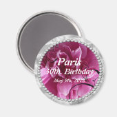 Verjaardag bewaar de datum Magnet (Voorkant / Achterkant)