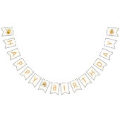 Verjaardag Bijen Bunting vlaggen Vlaggetjes (Alle)