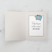 Verjaardag Bingo Kaart (Binnen)