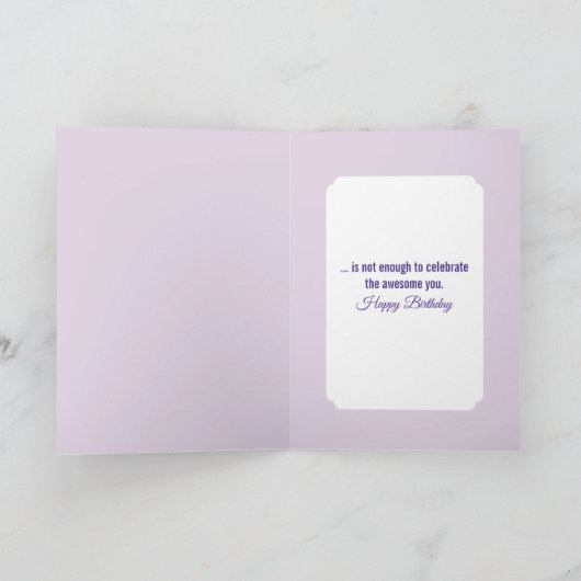 Verjaardag Bird of Paradise Bloemenboeket Kaart (Binnen)