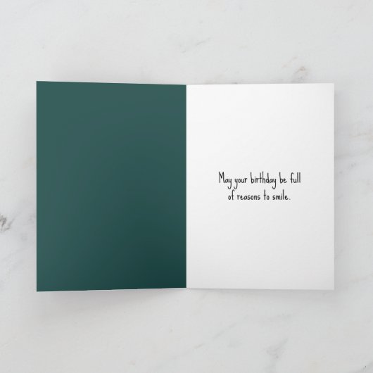 Verjaardag Birdhouse met Neon Open Sign Kaart (Binnen)