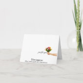 Verjaardag Biscotti en koffie Verjaardag Kaart (Achterkant)