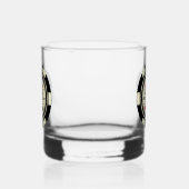 Verjaardag Black Cream Poker Chip Las Vegas Thema Whisky Glas (Links)