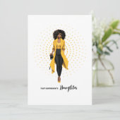 Verjaardag blanco kaart elke gelegenheid kaart (Staand voorkant)