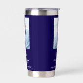 Verjaardag blauw foto man mythe legende geïsoleerde drinkbeker (Links)