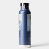 Verjaardag blauw foto man mythe legende waterfles (Links)