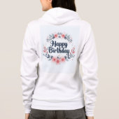 Verjaardag Bliss Hoodie (Achterkant)