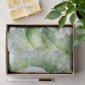 Verjaardag Bliss White Rose Tissuepapier (Geschenk)