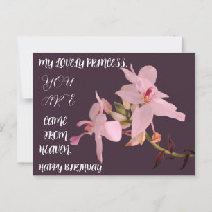 VERJAARDAG BLOEMEN CADEAU VOOR DOCHTER ZUSTER VRIE BRIEFKAART