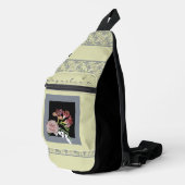 Verjaardag Bloemen Print Cut Naaizak Sling Bag (Rechterhoek)
