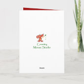 Verjaardag, Bloemen van de Tuin van de Papavers Kaart (Achterkant)