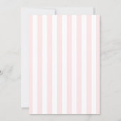 Verjaardag blos roze goud glitterscript chic kaart (Achterkant)