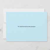 Verjaardag Boerderij Dieren Flat Uitnodiging (Achterkant)