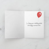 Verjaardag Boerderij Meisje Met Kip Kaart (Binnen)