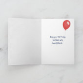 Verjaardag Boerderij Meisje Met Kip Kaart (Binnen)