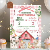 Verjaardag Boerderij Uitnodiging