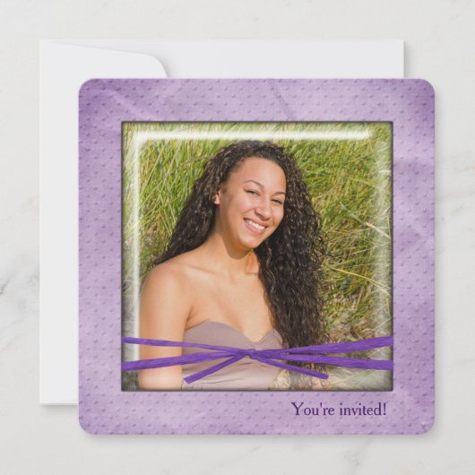 Verjaardag Boog op foto lijst Kaart (Voorkant)