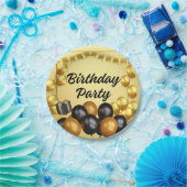 Verjaardag borden papieren bordje (Feest)